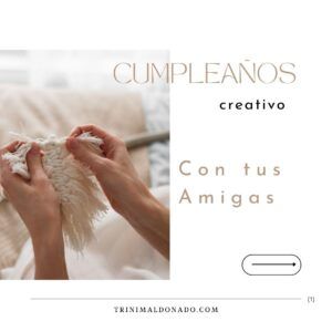 Taller Cumpleaños Creativo con amigas